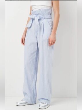 Zara high waisted wide leg pants
